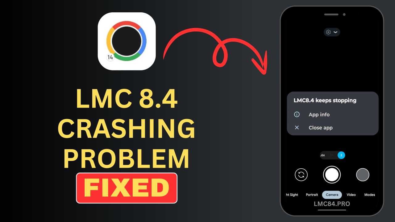 How to Fix LMC 8.4 Crashing Problem