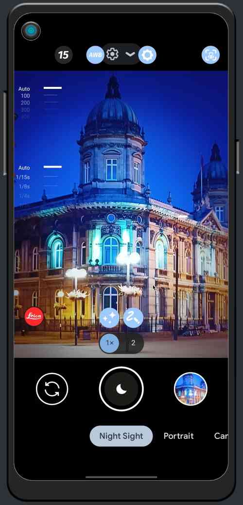 LMC 8.4 APK Modes and Features 2 Night Sight Mode