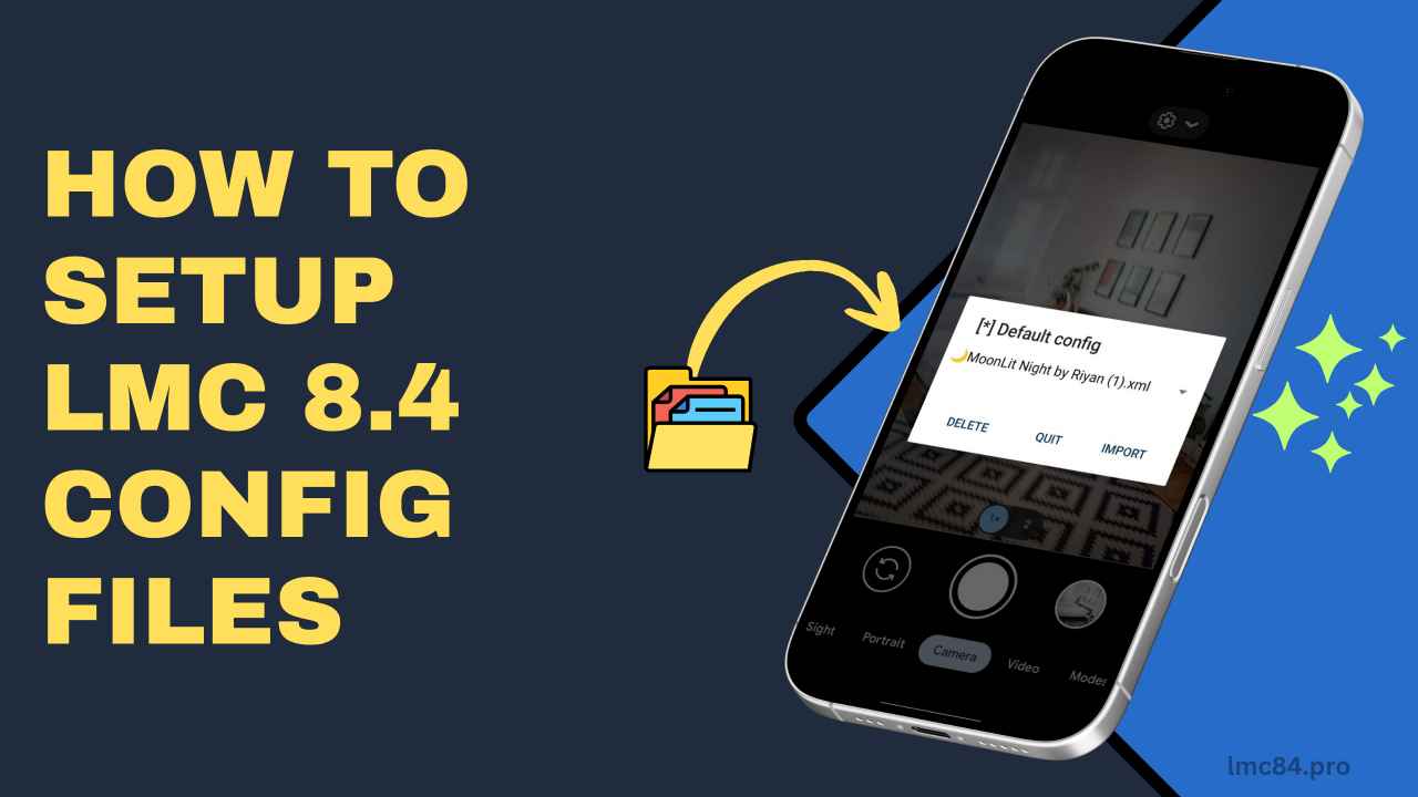 How to Setup LMC 8.4 Config Files